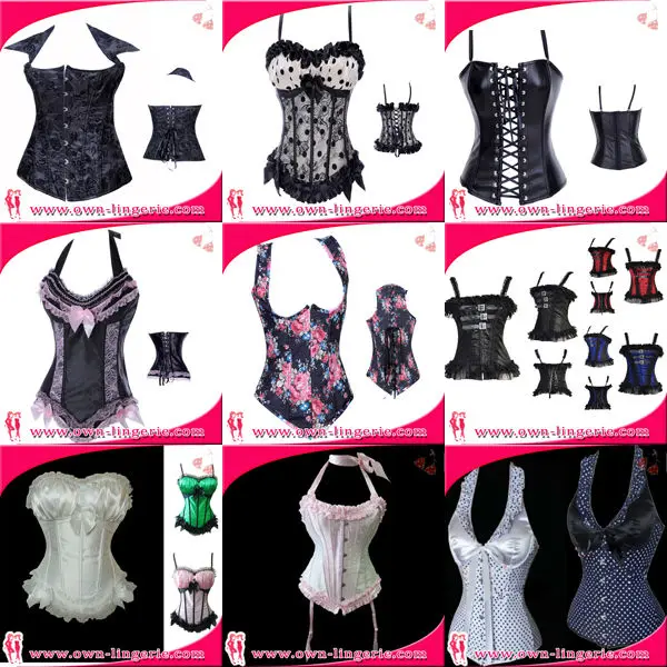 strap corset bustier