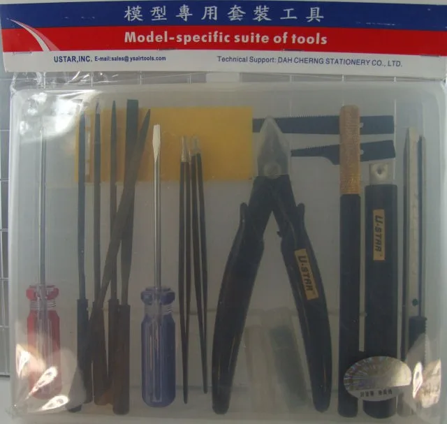 U-STAR UA-90073 Набор прецизионных инструментов для моделирования(11 шт) Vol.2# UA-90075