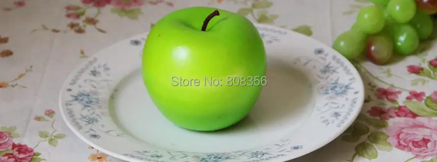 20 шт. 8 см/3,1" Искусственный Apple фрукты имитация овощей модель реквизит аксессуары свадебные стрелять поставки