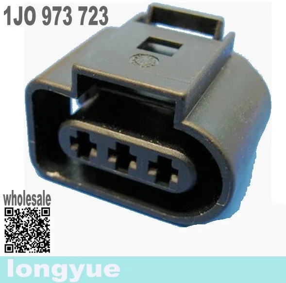 Longyue 10kit 3-контактный разъем 1J0973723 разъем для VW AUDI 1J0 973 723