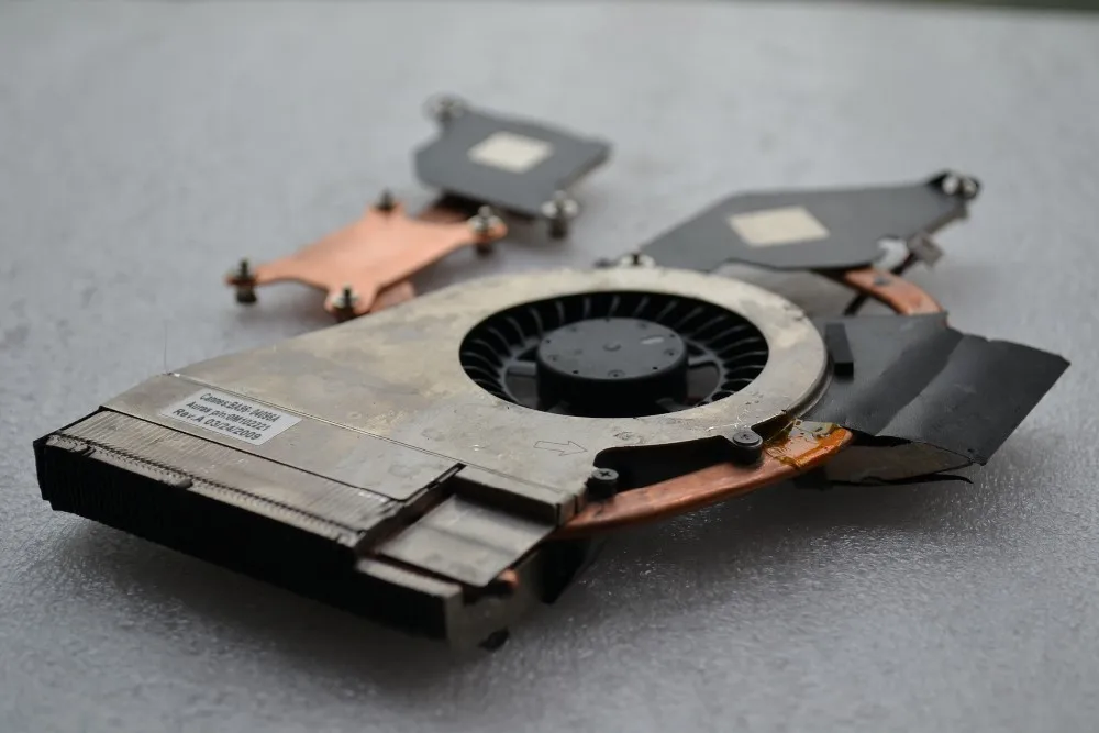 90% новый ноутбук вентилятор охлаждения для Samsung R718 R720 KSB0705HA ba81-06936a с радиатором