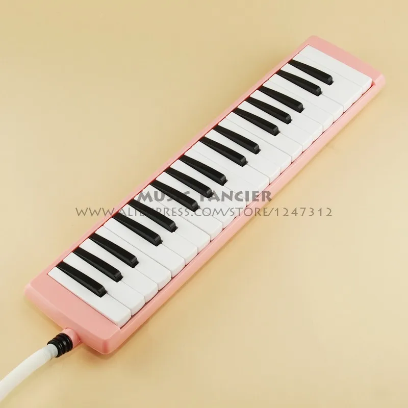 Высококачественная пчелиная BM-37K 37 клавишная Мелодия Студенческая мелодика/pianica(с сумкой для переноски, чистящей салфеткой.) Подарок на выбор