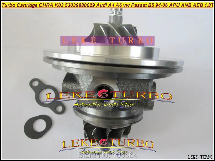 Wholesale Turbo Cartridge CHRA For K03 53039880029 Turbocharger For AUDI A4 A6 VW Passat B5 1.8L 1994-06 BFB APU ANB AEB 1.8T (1)