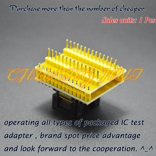 SSOP28 адаптер преобразования мест tssop28 в dip28 применить к ssop8 ssop14 ssop16 ssop20 ssop24 IC гнездо программист адаптер