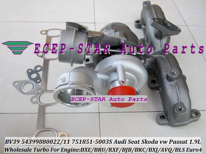 BV39 54399880022 54399700011 751851-5003S TURBO TURBINE Turbocharger For Audi Seat Skoda VW Passat BJB BXE 1.9L 105HP (7)