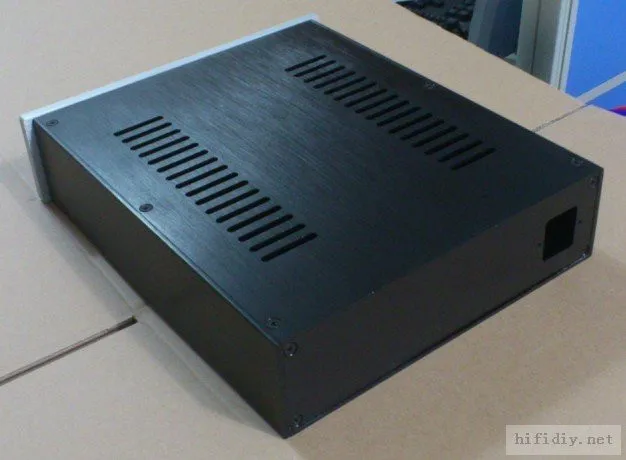 Полный алюминиевый ЦАП-предусилитель корпус для наушников Чехол DIY 2607кб