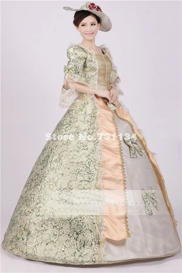 Благородный Королевский дворец Марии Антуанетты Civil War Средневековый Ренессанс Викторианский бальный костюм бальное платье Южной Белль