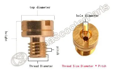 65 #70 #75 #80 M5X0.8 Главная Джет mikuni Keihin DELLORTO око косо ЦВК PWK GY6 карбюраторы для мотоциклов ATV багги скутер Байк Запчасти