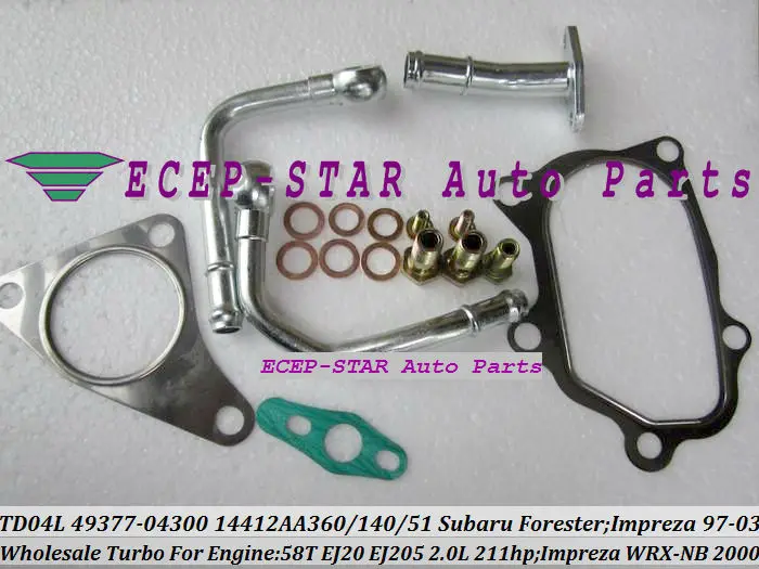 TD04L 49377-04300 14412-AA360 Turbo Turbocharger For Subaru Forester Impreza 97-03 WRX-NB 2000 58T EJ20 EJ205 2.0L 211HP (8)
