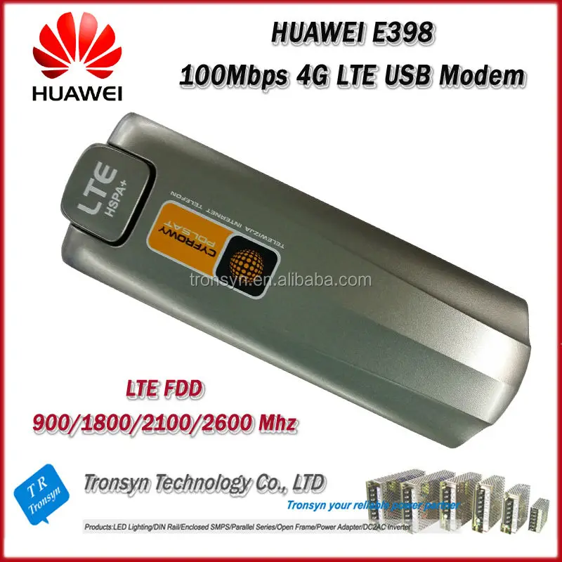 Новые оригинальные разблокировать 100 Мбит/с HUAWEI E398 4G LTE USB модем с sim-карты слот поддерживает LTE FDD 900/1800/2100/2600 МГц