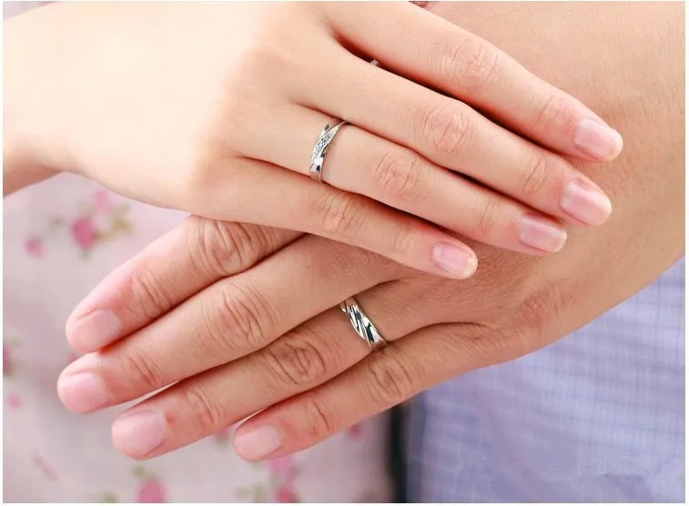 Anillos De Pareja Anillos De Cristal Para Hombres Y Mujeres Anillos De Pareja Anillos De Cristal Para Hombres Y Mujeres