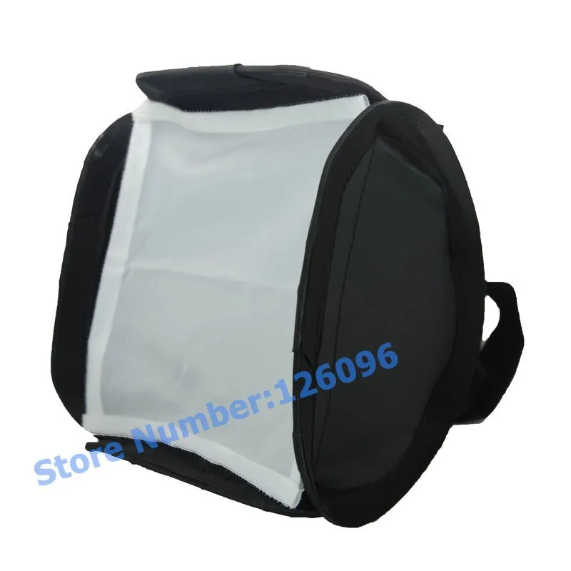 23x23 см мини-Софтбокс диффузор для вспышки Speedlight Canon Nikon Sigma Metz sony