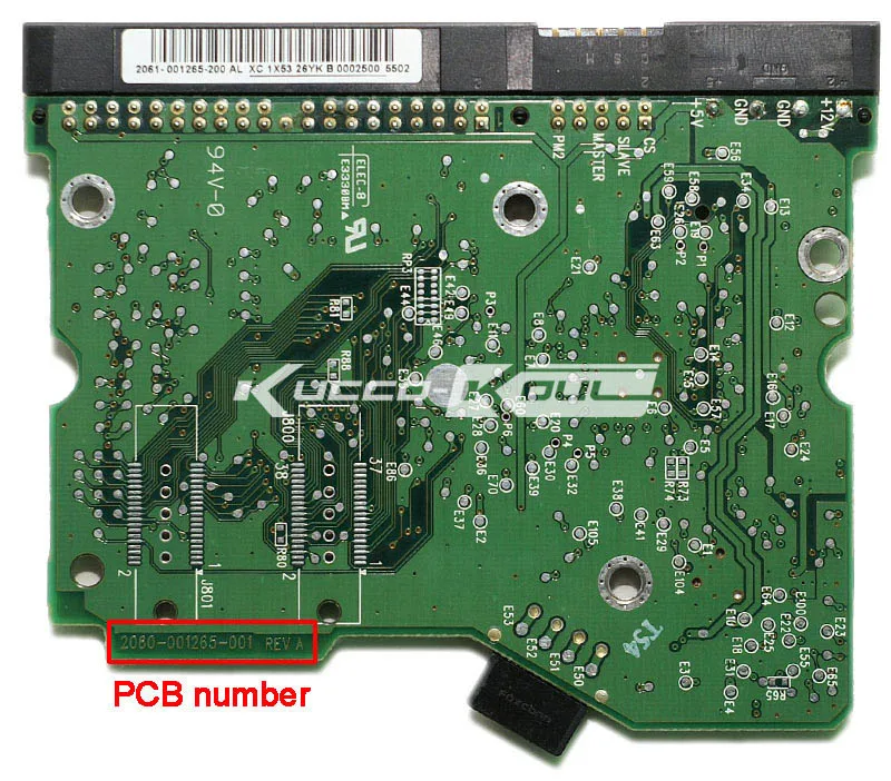 HDD PCB Плата логики 2060-001265-001 REV для WD 3.5 IDE/PATA ремонта жесткий Диск Восстановления Данных
