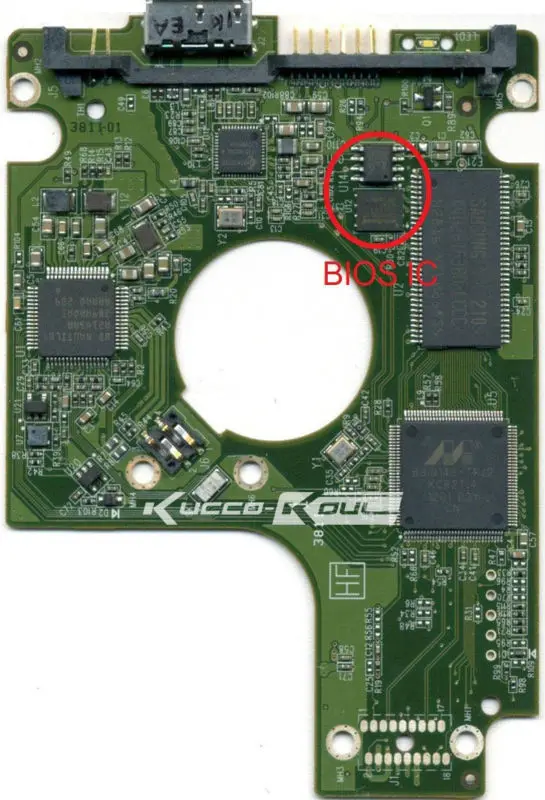 HDD PCB Материнская плата 2060-771814-001 REV A/P1 для WD 2,5 USB жесткий диск восстановление данных