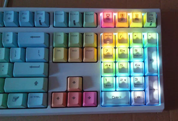 Keycool 104 rainbow PBT keycool 108 dye 87 клавишная Механическая клавишная клавиатура с верхним боковым принтом cherry mx переключатели cool master шрифт