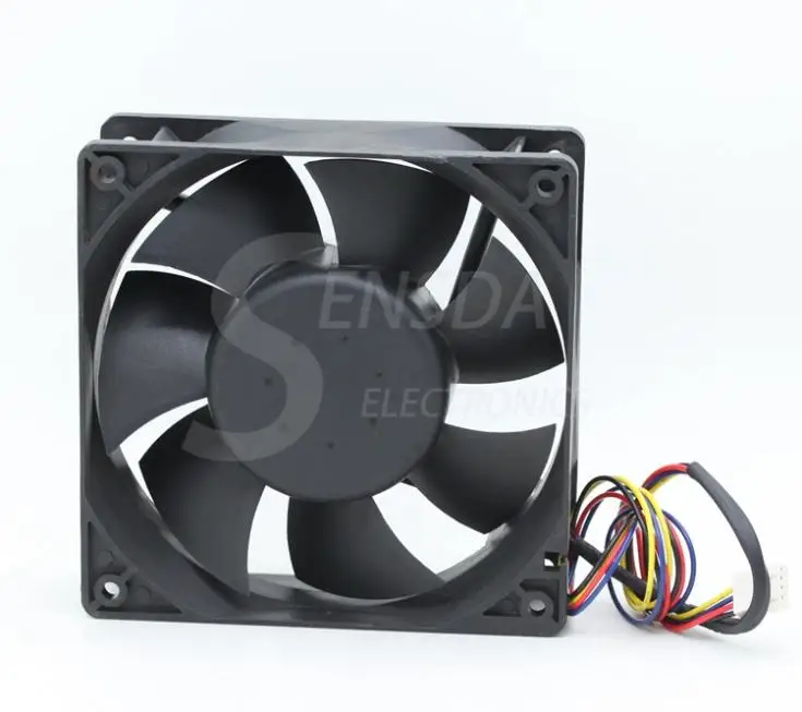 Для delta AFC1212DE D6168 12 см 120 мм 12038 DC 12 В 3.0A мощный чехол инвертор pwm процессор компьютер Радиатор Охлаждающие вентиляторы