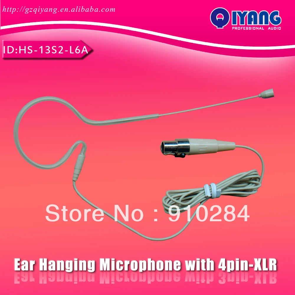 HS-13S2-L6A skin color 4pin mini XLR mini monaural...