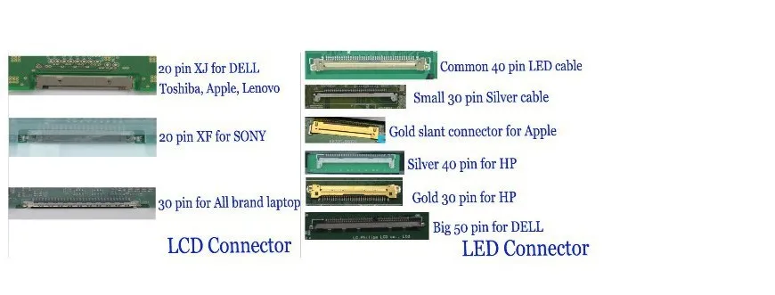 tela de matriz de lcd de tela hd de led serve para hp pavillon