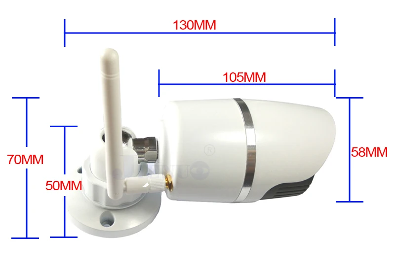 Ip-камера Wi-Fi видеонаблюдения безопасности беспроводной наружного наблюдения Водонепроницаемый 720 P Cam ONVIF система HD инфракрасный P2P Onvif vigilancia