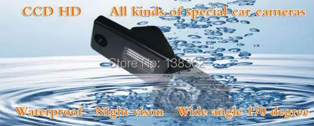 100% High Quality Free Shipping CCD/HD back up reversing Camera for KIA SOUL / For Hyundai I30 waterproof picture