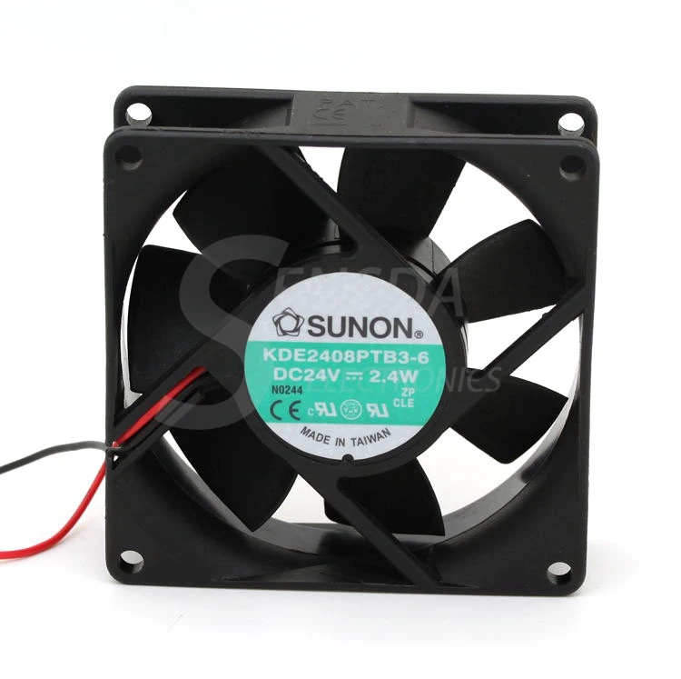 SUNON KDE2408PTB3-6 80 мм 8 см DC 24 V 2,4 W 80x80x25mm осевой инвертор сервера охлаждающими вентиляторами