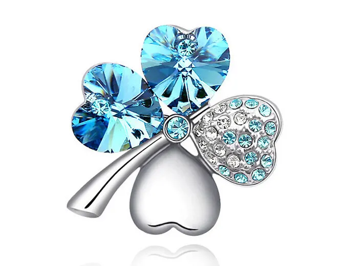 SHDEDE женские ювелирные изделия кристалл от Swarovski изысканный горный хрусталь броши для свадьбы декоративные аксессуары-891