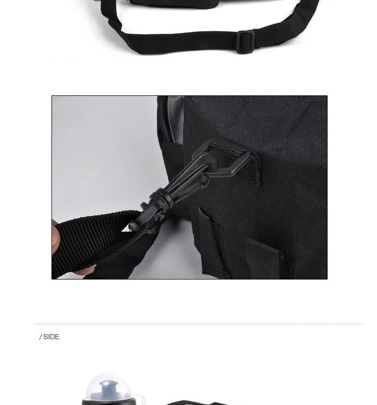 Excellent ROSWHEEL Carbon Fiber Leather Saddle Bag Waterproof  Accessories Rear RainCover Bag Volume 10-25L Bicycle Bike Cycling Bag 22