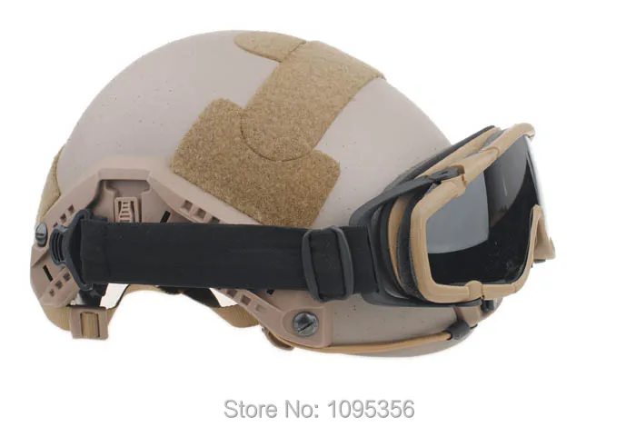 Темные земли Лыжный спорт и Пейнтбол страйкбол очки противотуманные Баллистические Очки для шлема
