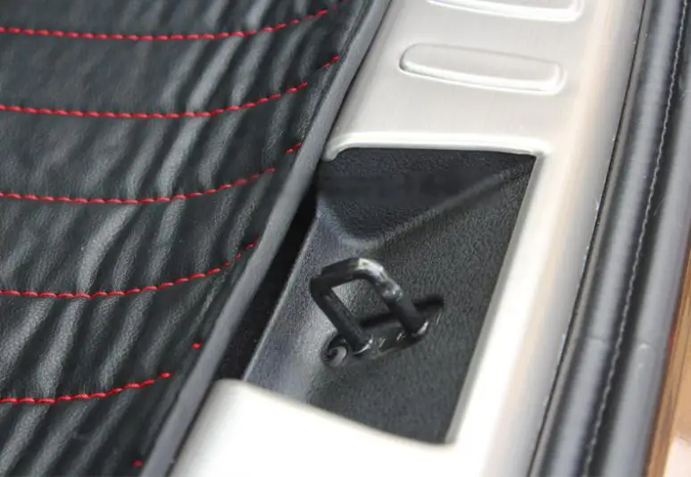 Для BMW X1 2010 2011 2012 2013 Нержавеющая сталь Внутренний задний бампер порога протектор