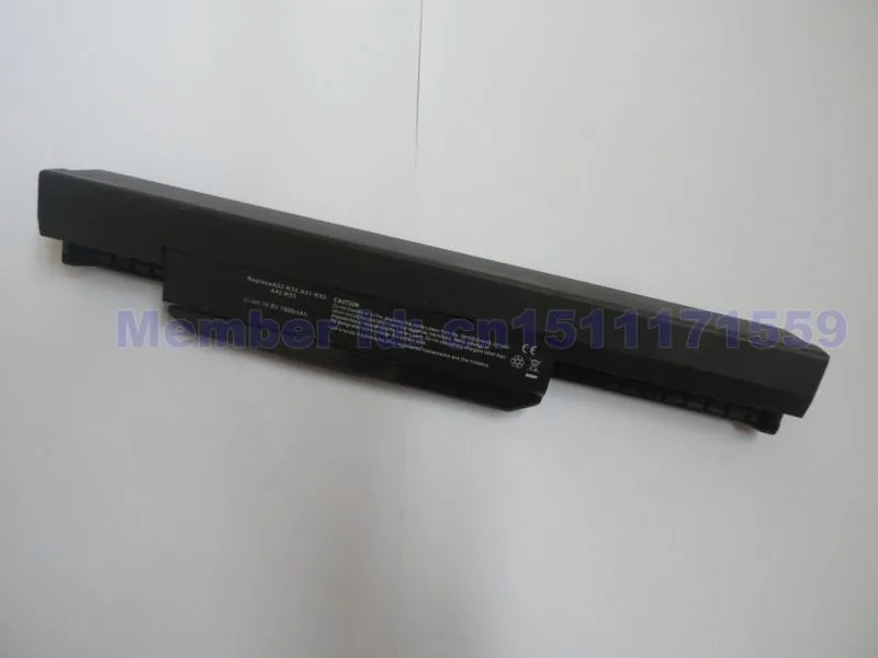 Аккумулятор для ноутбука ASUS A43 A53 K43 K53 X43 A43B A53B K43B K53B X43B K53B K53E K53F K53J K53S K53S/E K53U серии A32-K53 A42-K53