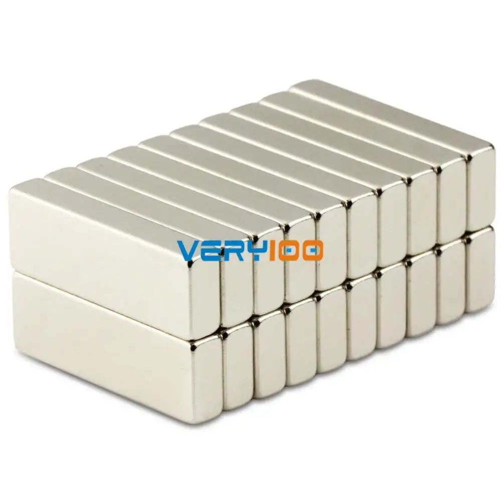 10 шт. N50 Bulk супер сильный Газа Блок Бар Магниты редкоземельные 30x10x5 мм Бесплатная доставка