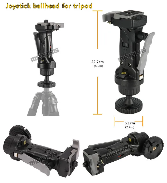 Meking джойстик экшн FJT шаровая Головка камеры штатив головка для камеры с быстроразъемной пластиной