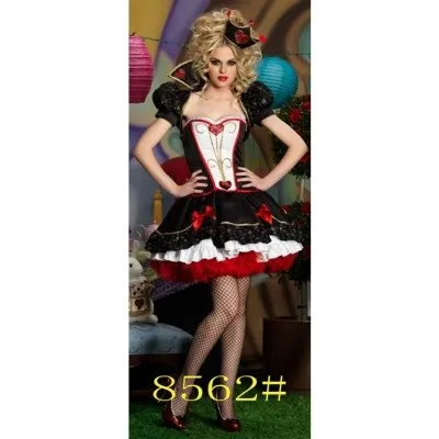 ZY492 queen of heart costume