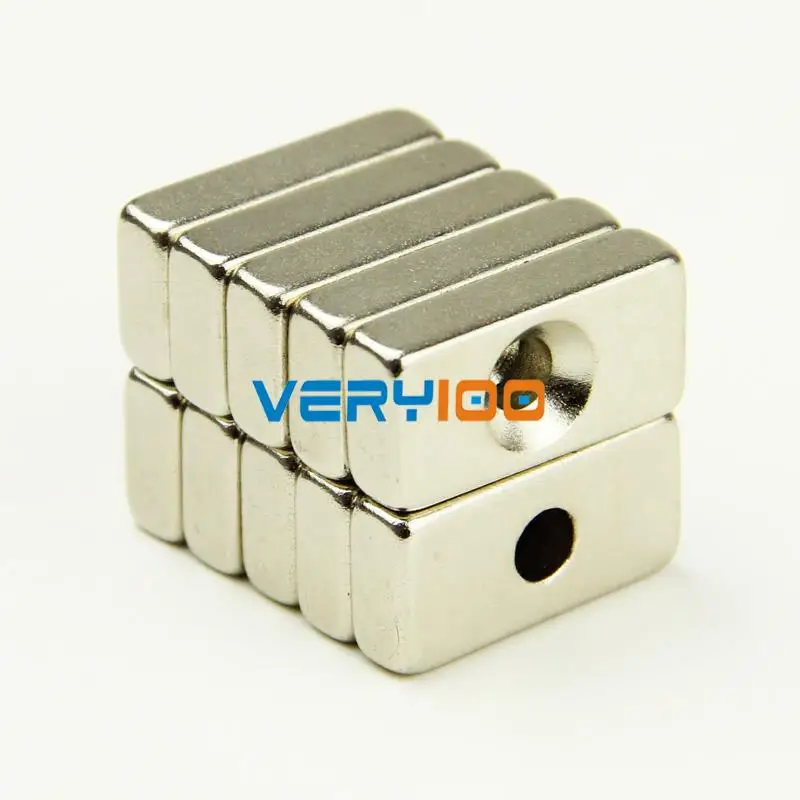 2 IMAN DE NEODIMIO 10mm x 5mm x 3mm N35 Artesanía ENVÍO DESDE ESPAÑA