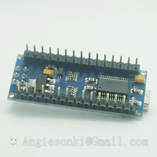 Для Arduin Nano V3.0 ATmega328 5 в микроконтроллер Плата модуль+ мини USB кабель 6 PWM портов 12 цифровой вход