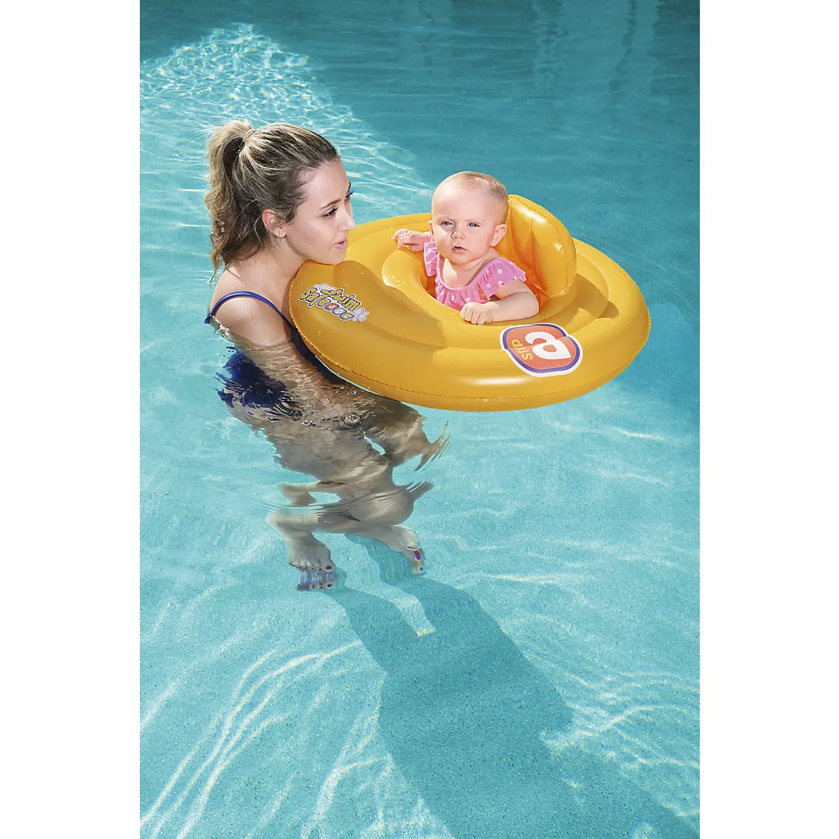 Круг для плавания с сиденьем и спинкой Swim Safe, ступень A, Bestway