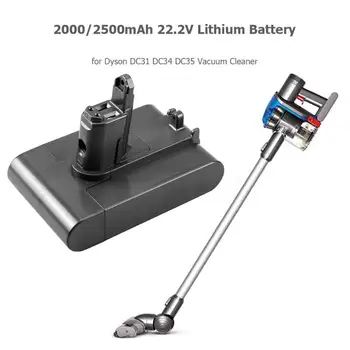 

22.2V Type-B Lithium Battery of Vacuum Cleaner Parts Suitable for Dyson DC31 DC34 DC35 Vacuum Cleaner Robot