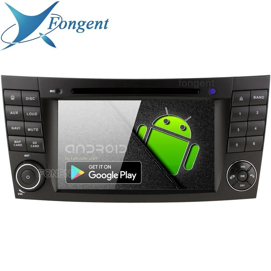 Автомобильный DVD плеер на Android 9 0 для Mercedes Benz E G Class W209 W211 W219 W463 GPS навигация система
