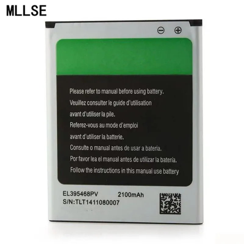 Аккумулятор MLLSE 2100 мАч для четырех M1453 ICIN ORJINAL INEW V7 EL395468PV | Мобильные телефоны и