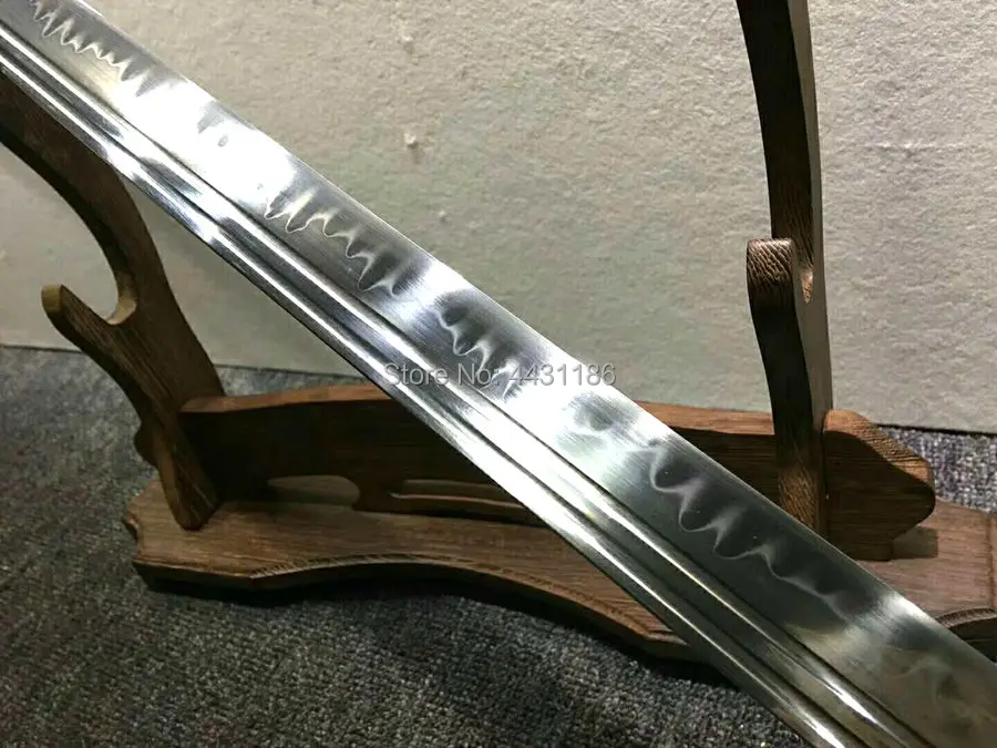 Top-Quality Brass Fittings Chinese KungFu Fighting Knife WuShu Dao Sword Sabre Very Sharp T10Steel Blade Clay Tempered Full Tang