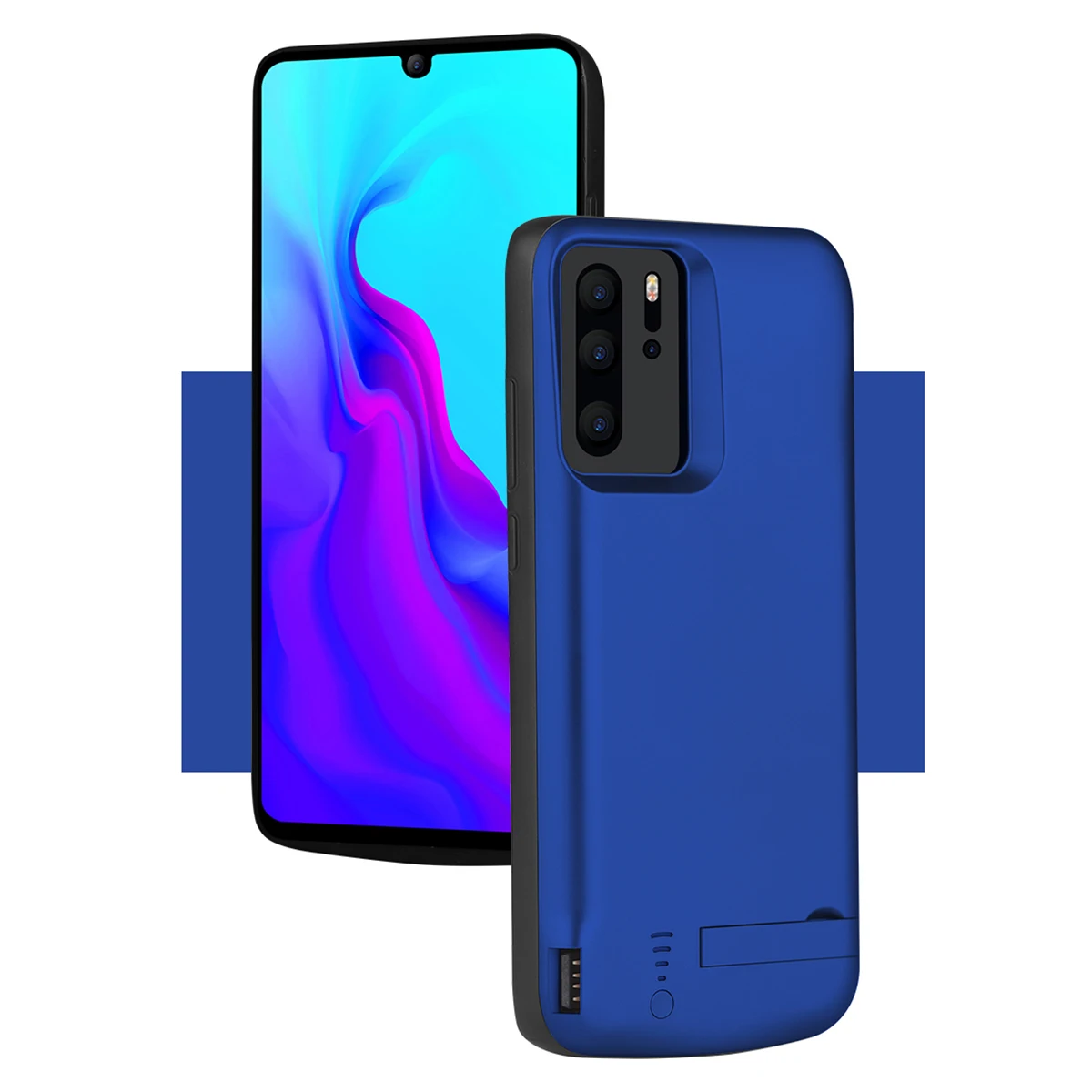 5000 mAh для huawei P30 Pro Батарея случае Перезаряжаемые Расширенный устойчивость к
