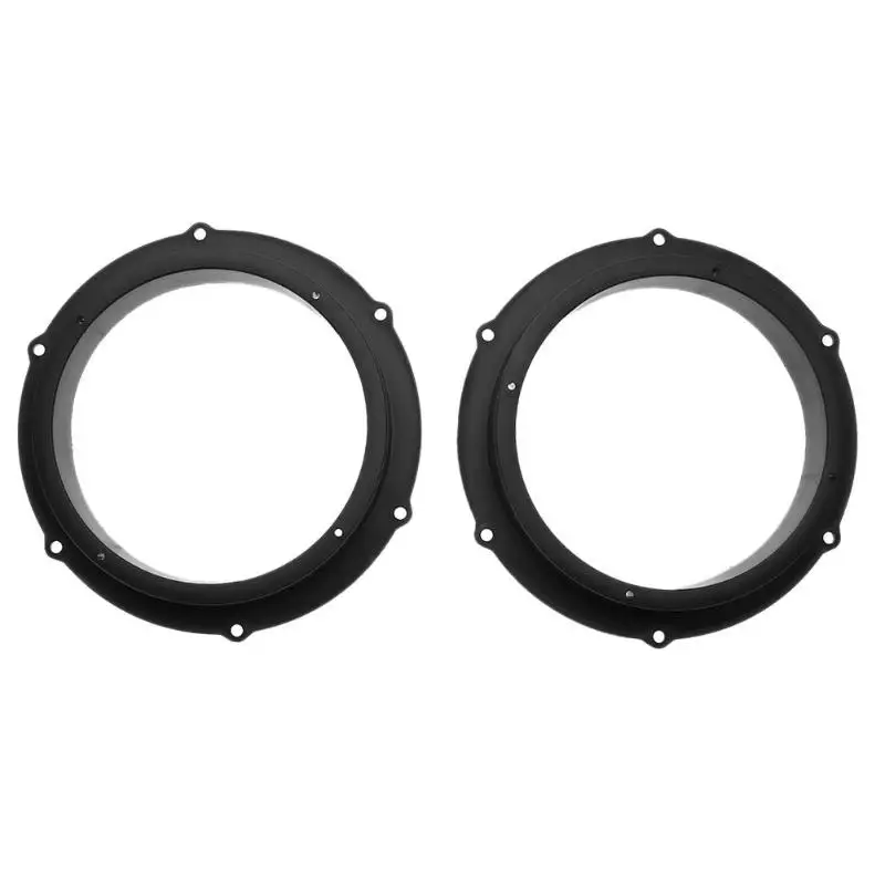 2pcs/set 6.5 inch Universal Car Speaker Adapter Bracket Plate ABS