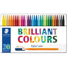 Набор фломастеров Triplus Color, 30 цветов, 1 мм, Staedtler