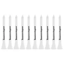 100 шт. тенниски для гольфа белые 70 мм профессиональные держатели для мячей для гольфа аксессуары учебные пособия для гольфа для клубных тренировок Glof