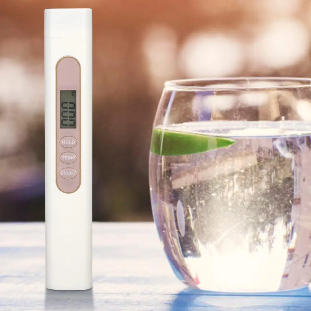 

Portable Digital TDS Water Quality Testing Pen PH TEMP Purity Meter Tester Plastic casing