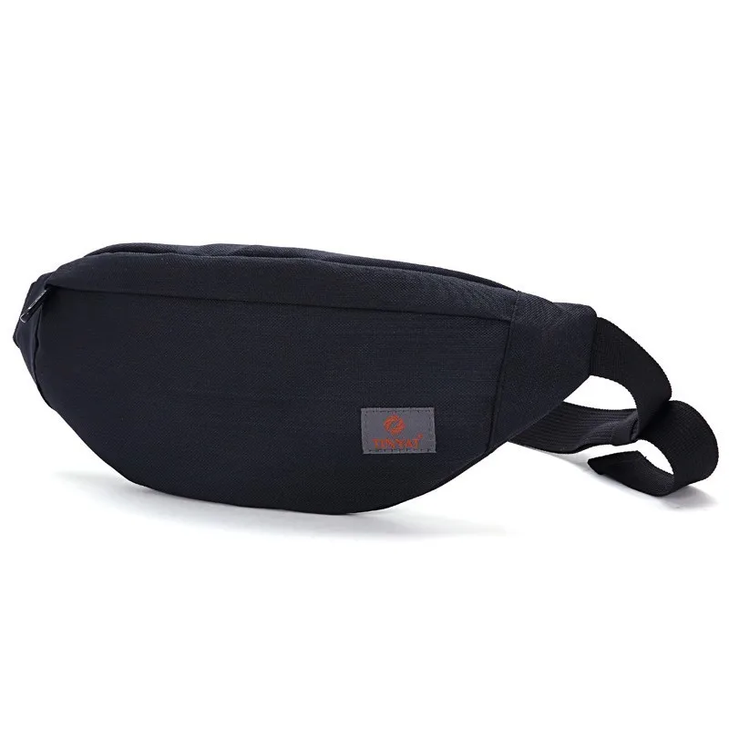 

2019 Brand Casual Functional Waist Money Phone Belt Couple Men for Women Fashion Trend Canvas Hip Bag Shoulder Fanny Bag T201