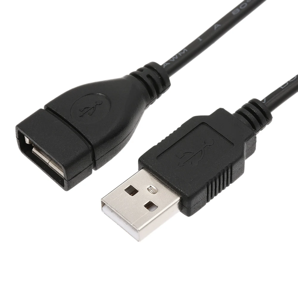 Docooler 2 шт. USB кабель-удлинитель для мужчин и женщин с переключателем включения/выключения для Светодиодный настольный светильник USB вентилятор светодиодный полоски для ПК