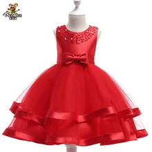 Нарядное платье для девочек, элегантное детское рождественское платье, костюм, летние свадебные платья для детей, платья для девочек