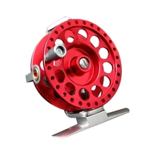 BMDT-рыболовная леска с катушкой для подледной рыбалки, полностью металлические Рыболовные катушки, супер светильник