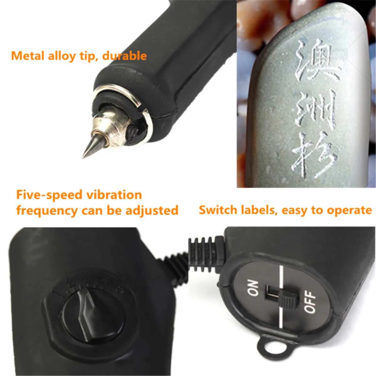 DIY 220V 25W шлифовальный инструмент электрический гравер ручка Гравировальный для
